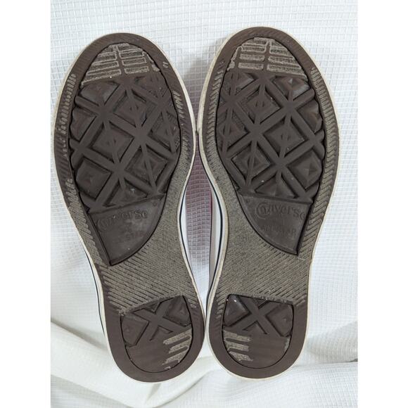 CONVERSE! ALL STAR CLASSIC, RUBY RED CANVAS, WHITE RUBBER SNEAKERS! SZ W-6, M-4 - Picture 7 of 8